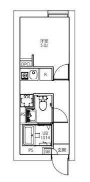 CITY WALK永福町の間取り画像