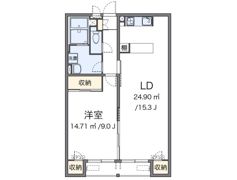 クレイノ松山インターⅤの間取り画像
