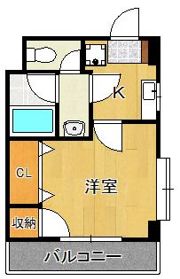 コテージ東門司の間取り画像