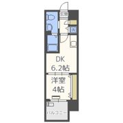 エステムコート難波IIIラグースの間取り画像