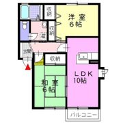 フレグランスBの間取り画像