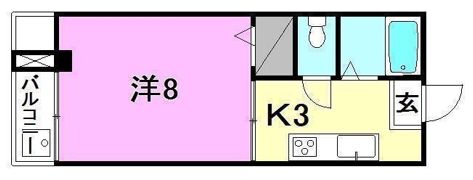 木屋町ホームズの間取り画像