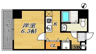 レクシア京橋の間取り画像