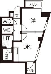 ハイリスベーネ池下の間取り画像