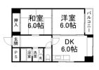 エバーグリーンⅡ番館の間取り画像