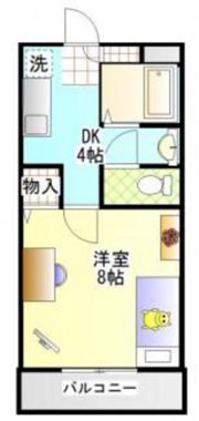 ネクストⅢの間取り画像