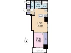 クレスト西小倉の間取り画像
