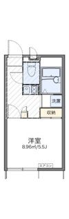 レオパレスカーサ エルマナーダの間取り画像