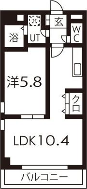 Studio DUO 1252の間取り画像