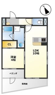 ステラ―ト近江の間取り画像