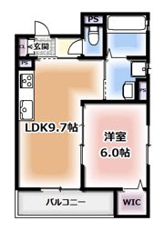 ピレーネ明和の間取り画像