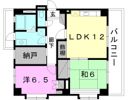 フラットパインヒルの間取り画像