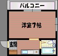 オーシャンビュー加美の間取り画像