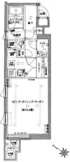 グランティアラ武蔵小山の間取り画像