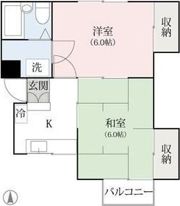 そうわハイツの間取り画像