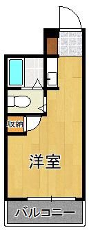 第2北九大前スカイマンションの間取り画像