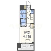プレサンス梅田東アルファの間取り画像