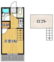 ジョリス北方の間取り画像