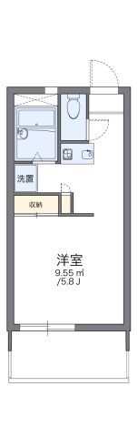 レオパレス高尾Iの間取り画像