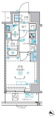 ベルシード蕨駅前通りの間取り画像