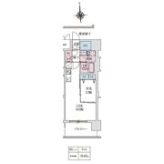 スプランディッド大阪EASTの間取り画像
