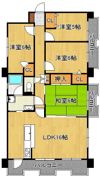 ルフラン東新町の間取り画像
