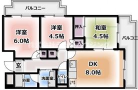平安ハイツの間取り画像