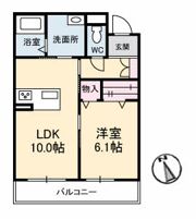 ベレオ木太町の間取り画像