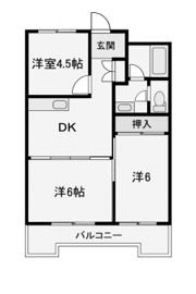 高津レジデンスの間取り画像