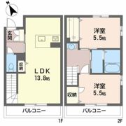 シャーメゾンKの間取り画像