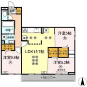 ノーブルミキの間取り画像