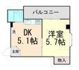 山下マンションの間取り画像