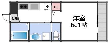 エム・ステージ勝山Ⅱの間取り画像