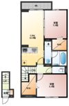 レスアKMの間取り画像