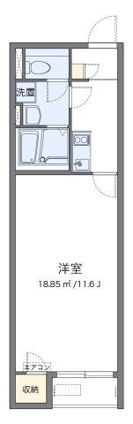 レオネクスト西大村の間取り画像
