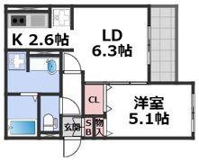 モメント ブリーシュフルの間取り画像