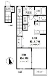 エスポワールの間取り画像