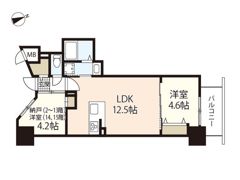 S-RESIDENCE富士見町aglitterの間取り画像