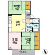 ハイドゥ伴 B棟の間取り画像