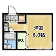 コーポラス禁野の間取り画像