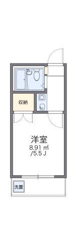 レオパレス蒲田の間取り画像