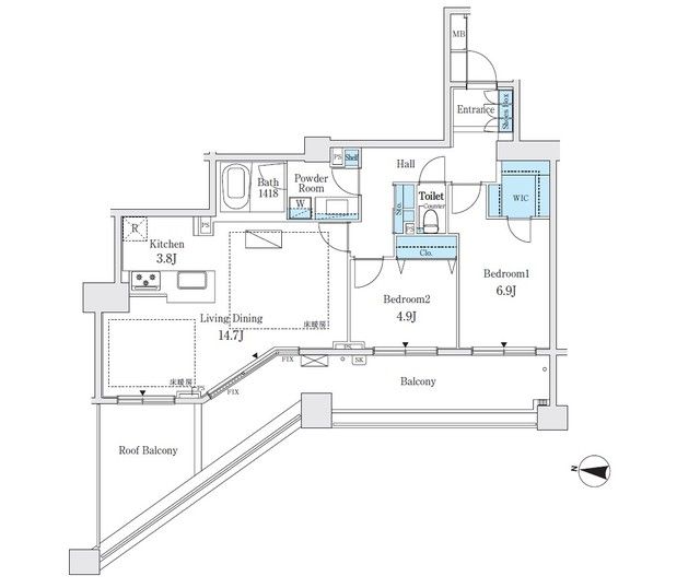 間取図