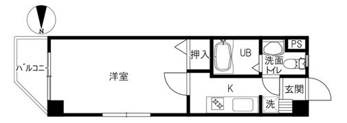 ベルシャトーの間取り画像