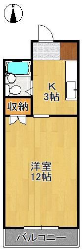 リバーアベニュー行橋の間取り画像