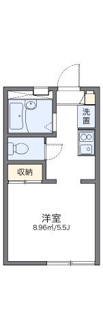 レオパレス瀬谷第1の間取り画像