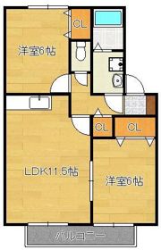 ソル レヴァンテ A棟の間取り画像