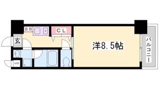 グレンパーク兵庫駅前の間取り画像