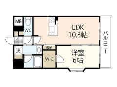 ラゾプレイス西原の間取り画像