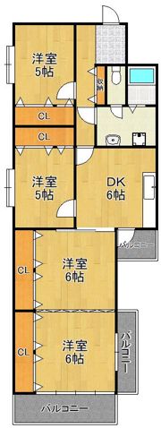 ビュークレスト霧ケ丘の間取り画像