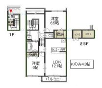 サンリーフ Aの間取り画像